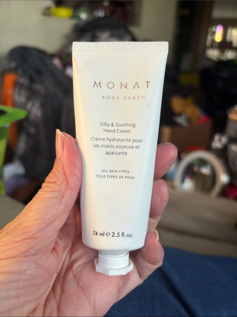 MONAT Silky & Soothing Hand Cream —74ml. New